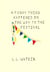 A Funny Thing Happened On The Way To The Festival - LL Watkin Stories, #1