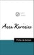 Analyse de l'œuvre : Anna Karénine (résumé et fiche de lecture plébiscités par les enseignants sur fichedelecture.fr)