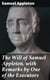 The Will of Samuel Appleton, with Remarks by One of the Executors