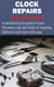 Clock Repairs for Beginners - A detailed step by guide to learn the basics, tips and tricks of repairing different clock types with ease