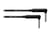 CABLE INSTRU REAN 2X 6,35 COUDES - 0,3 M