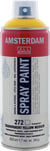 Bombe de peinture Amsterdam - 400ml - Jaune transparent moyen