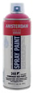 Bombe de peinture Amsterdam - 400ml - Rouge permanent pourpre