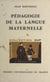 Pédagogie de la langue maternelle