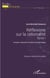 Réflexions sur la rationalité tome 1 - Variations culturelles d'un thème chez P.M. Hebga