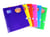 1 cahier à spirales polypro - 24 x 32 cm - Openflex - Oxford - 180 pages grands carreaux - Coloris assortis