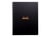 Cahier polypro à spirales - 22.5 x 29.7 cm - Rhodiactive Notebook - Rhodia - 160 pages petits carreaux - Noir