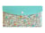 Petite pochette plastique - DL (210 x 99 mm) - disponible en différents coloris - Oxford Ephemere Flowerty