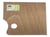 Palette bois rectangle - 35 x 27 cm - Monali