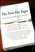 The First Five Pages - A Writer'S Guide To Staying Out of the Rejection P