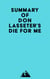 Summary of Don Lasseter's Die For Me