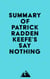 Summary of Patrick Radden Keefe's Say Nothing