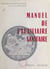 Manuel de l'auxiliaire sanitaire