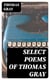 Select Poems of Thomas Gray