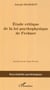 Etude critique de la loi psychophysique de Fechner
