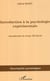 Introduction à la psychologie expérimentale