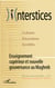 Interstices N°3 - Enseignement supérieur et nouvelle gouvernance au Maghreb