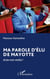 Ma parole d’élu de Mayotte - Acta non verba !