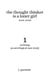 The Thought Thinker is a Loner Girl: 2005-2008 - On Being: An Astrological Case Study, #1