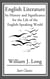 English Literature - Its History and Significance for the Life of the English-Speaking World