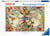 Puzzle 3000 pièces -  Carte flore faune