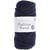 Pelote de fil macramé 100% coton - Rico Design - Creative Cotton - Bleu marine