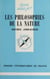 Les philosophies de la nature