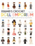 Edward's Crochet Doll Emporium - Flip the mix-and-match patterns to make and dress your favourite people