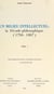 Un milieu intellectuel : la décade philosophique, 1794-1807 (1) - Thèse présentée devant l'Université de Paris IV, le 24 janvier 1976