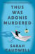Thus Was Adonis Murdered - A Novel