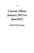 Current Affairs January 2023 to June2023 - 1