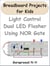 Light Control Dual LED Flasher Using NOR Gate