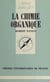 La chimie organique