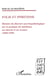 FOLIE ET SPIRITISME - Histoire du discours psychopathologique sur la pratique du spiritisme ses abords et ses avatars (1850-1950)
