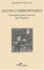 Leçons clermontoises I - Henri Bergson - Texte établi, présenté et annoté par Renzo Ragghianti