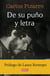 De su puño y letra