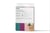 Lot de 8 cartes adhésives à personnaliser Cricut™ - Couleurs assorties - 10,8 x 14 cm
