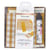 Kit set de table nomade en vichy - moutarde