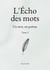 L'Écho des mots - Tome 2 - Un mot, un poème
