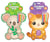 Livre de coloriage Moxy + 6 crayons