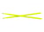 Paire de baguettes Tear Drop 5A en noyer - Jaune Fluo - Shiver