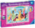 Puzzle 100 pièces XXL - Fortes, belles et courageuses / Disney Princesses (Collection Paillettes)