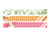 3 Masking tape - Déco tapisserie - 6mm x 10 m