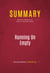 Summary: Running On Empty - Review and Analysis of Peter G. Peterson's Book