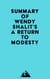 Summary of Wendy Shalit's A Return to Modesty