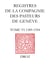 Registres de la Compagnie des pasteurs de Genève au temps de Calvin - Tome VI, 1589-1594