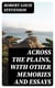Across the Plains, with Other Memories and Essays