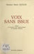 Voix sans issue