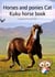 Horses and ponies Cat Kuku horse book - Horse picture book