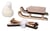 Luge et skis en bois + Bonnet miniatures Rayher